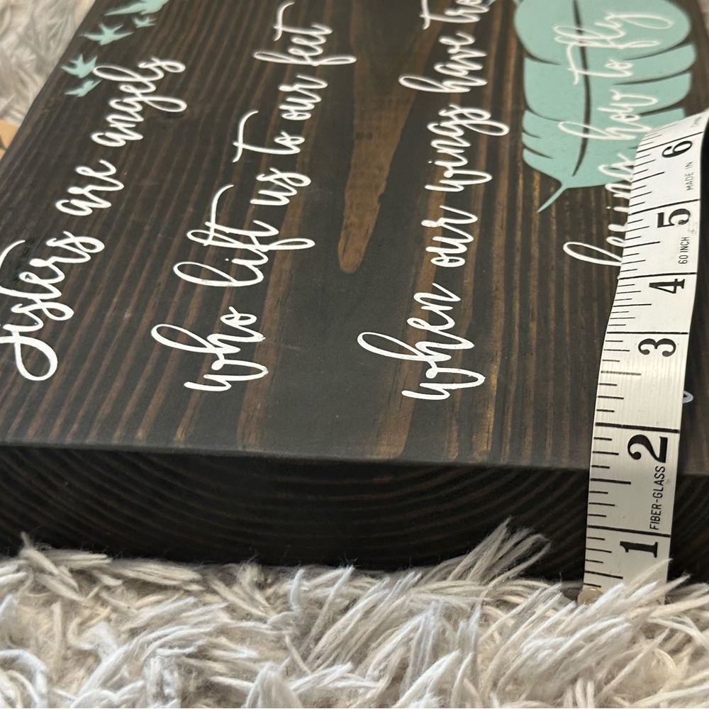 Primitives by TNF designs Quote Wall Art - Brown and Mint - Picture 6 of 6